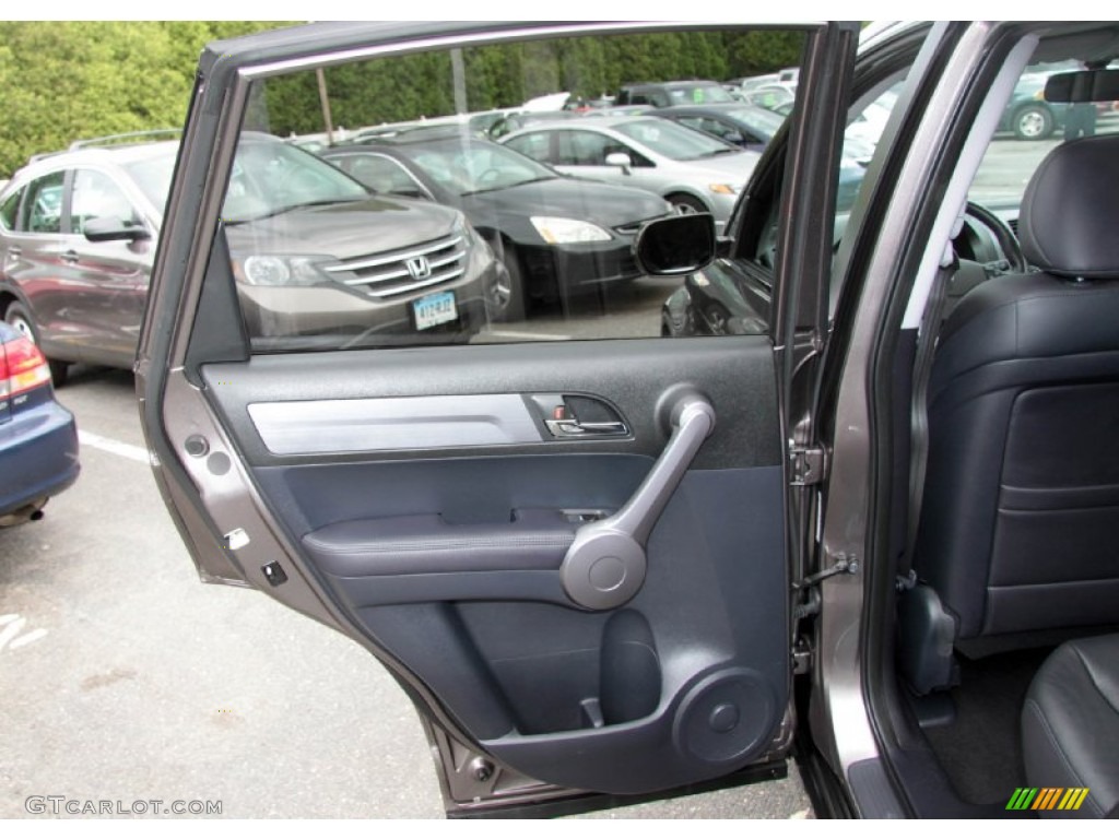 2009 CR-V EX-L - Urban Titanium Metallic / Black photo #24