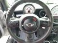 2011 Mini Cooper Rooster Red/Carbon Black Interior Steering Wheel Photo