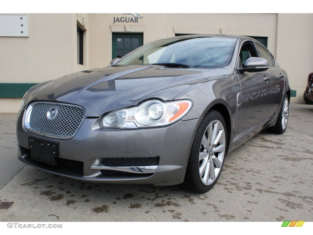 Vapour Grey Metallic 2011 Jaguar XF Premium Sport Sedan Exterior Photo #79385152