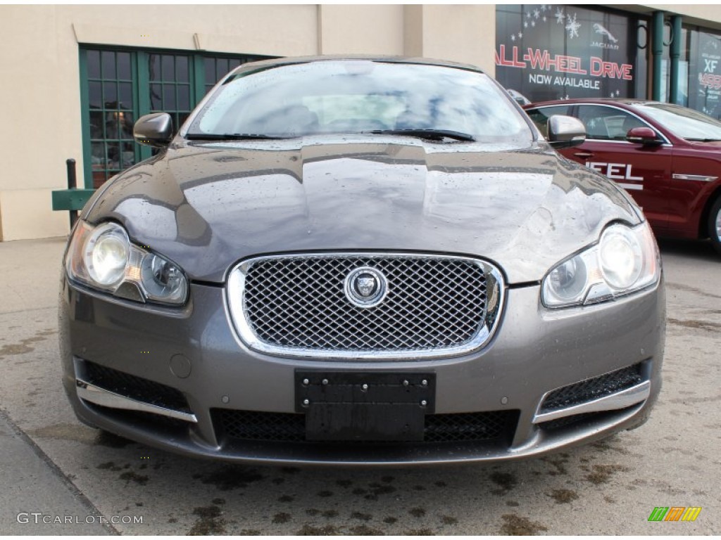 2011 XF Premium Sport Sedan - Vapour Grey Metallic / Warm Charcoal photo #2