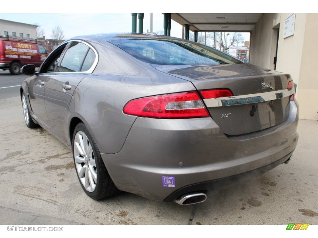 2011 XF Premium Sport Sedan - Vapour Grey Metallic / Warm Charcoal photo #4