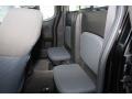 2006 Nissan Frontier Charcoal Interior Rear Seat Photo