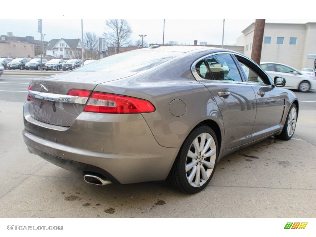2011 XF Premium Sport Sedan - Vapour Grey Metallic / Warm Charcoal photo #6