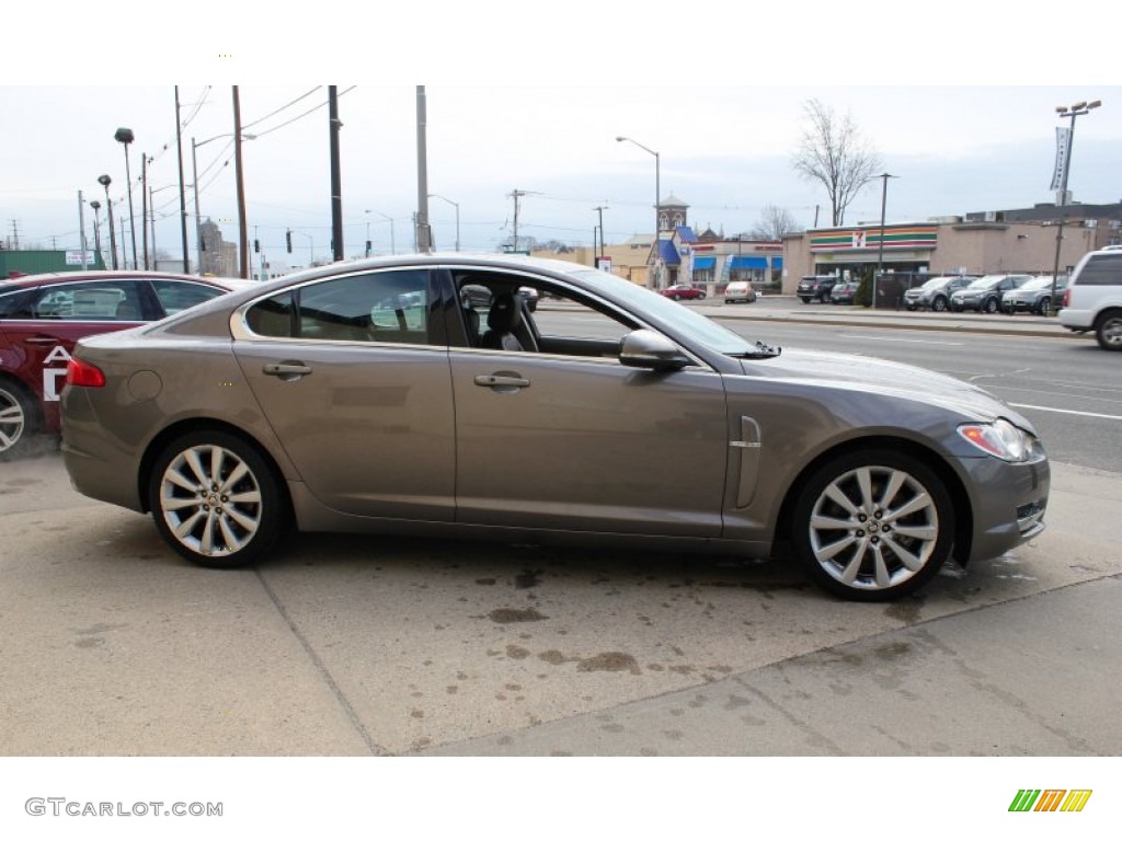 2011 XF Premium Sport Sedan - Vapour Grey Metallic / Warm Charcoal photo #7