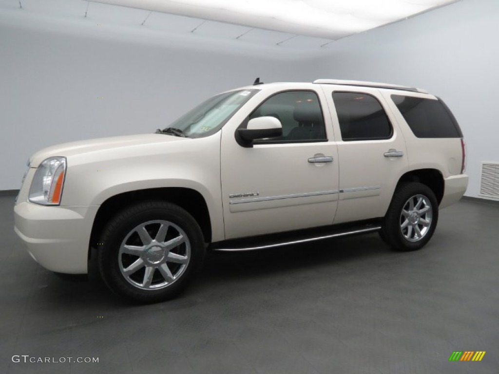 White Diamond Tintcoat 2011 GMC Yukon Denali AWD Exterior Photo #79385303