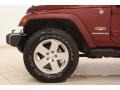 2010 Red Rock Crystal Pearl Jeep Wrangler Sahara 4x4  photo #15