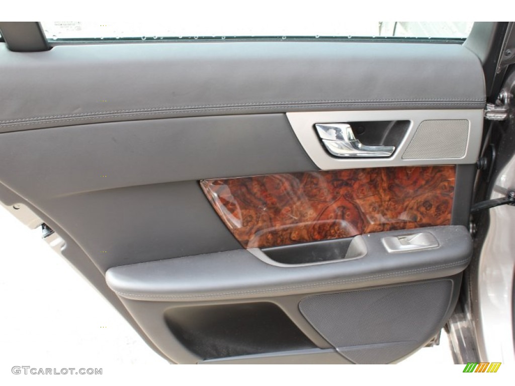 2011 XF Premium Sport Sedan - Vapour Grey Metallic / Warm Charcoal photo #16