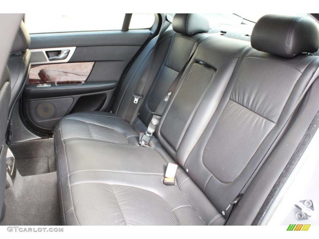 2011 Jaguar XF Premium Sport Sedan Rear Seat Photo #79385473
