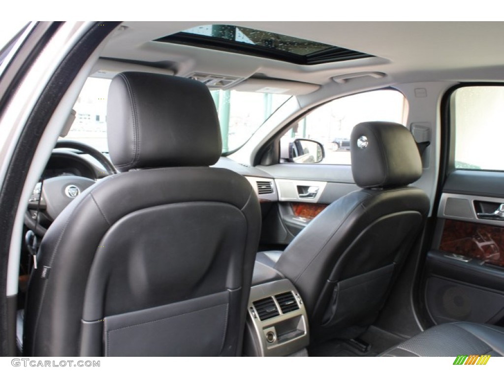 2011 XF Premium Sport Sedan - Vapour Grey Metallic / Warm Charcoal photo #18