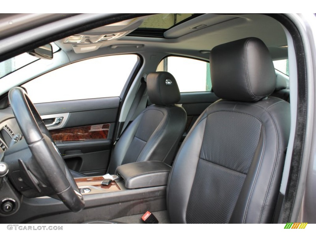 2011 XF Premium Sport Sedan - Vapour Grey Metallic / Warm Charcoal photo #20