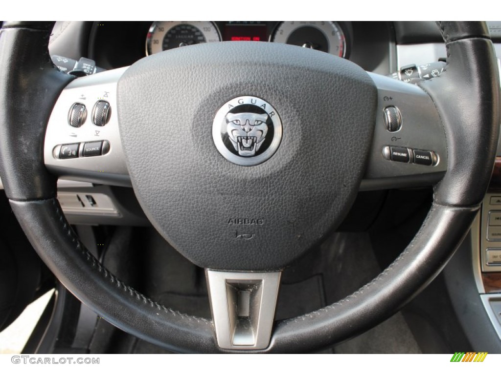 2011 XF Premium Sport Sedan - Vapour Grey Metallic / Warm Charcoal photo #27