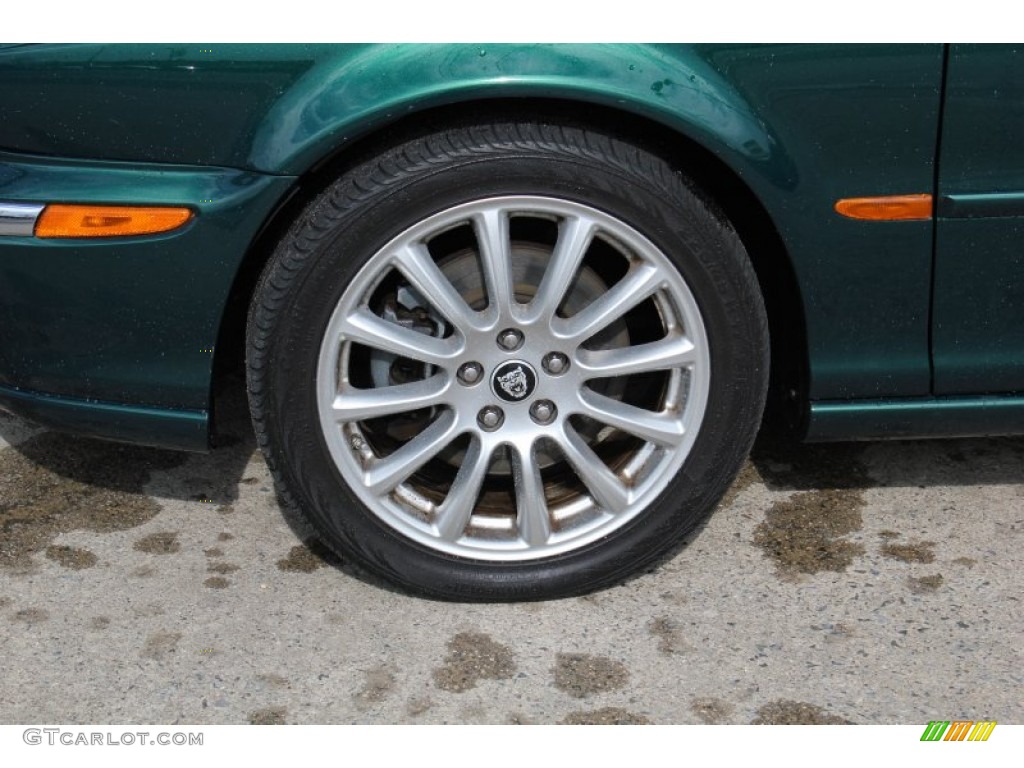 2008 X-Type 3.0 Sedan - Emerald Fire Metallic / Champagne photo #9