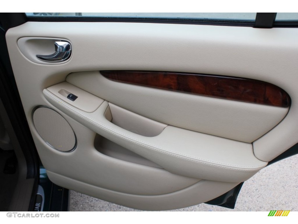 2008 X-Type 3.0 Sedan - Emerald Fire Metallic / Champagne photo #13