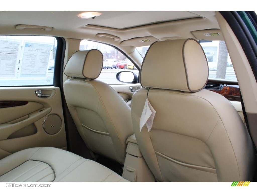 2008 X-Type 3.0 Sedan - Emerald Fire Metallic / Champagne photo #15