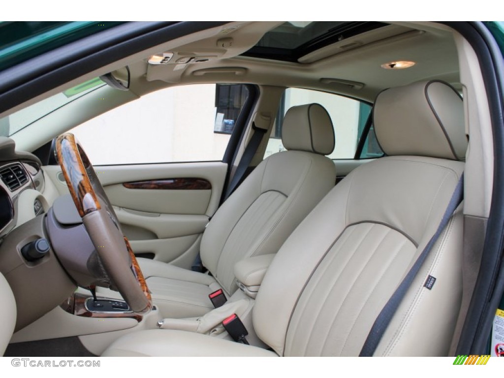 2008 X-Type 3.0 Sedan - Emerald Fire Metallic / Champagne photo #21