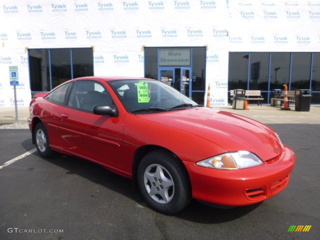 Bright Red Chevrolet Cavalier