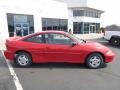 2002 Bright Red Chevrolet Cavalier Coupe  photo #2
