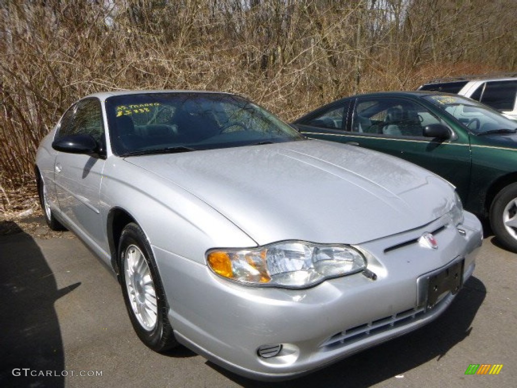 Galaxy Silver Metallic 2003 Chevrolet Monte Carlo LS Exterior Photo #79387324