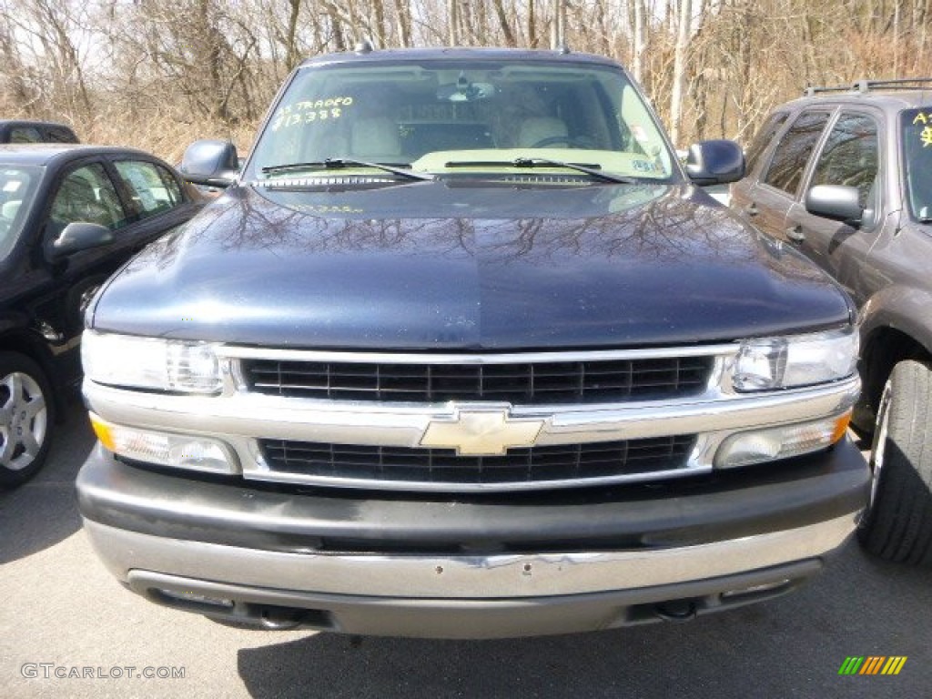 2005 Tahoe LT 4x4 - Dark Blue Metallic / Tan/Neutral photo #5