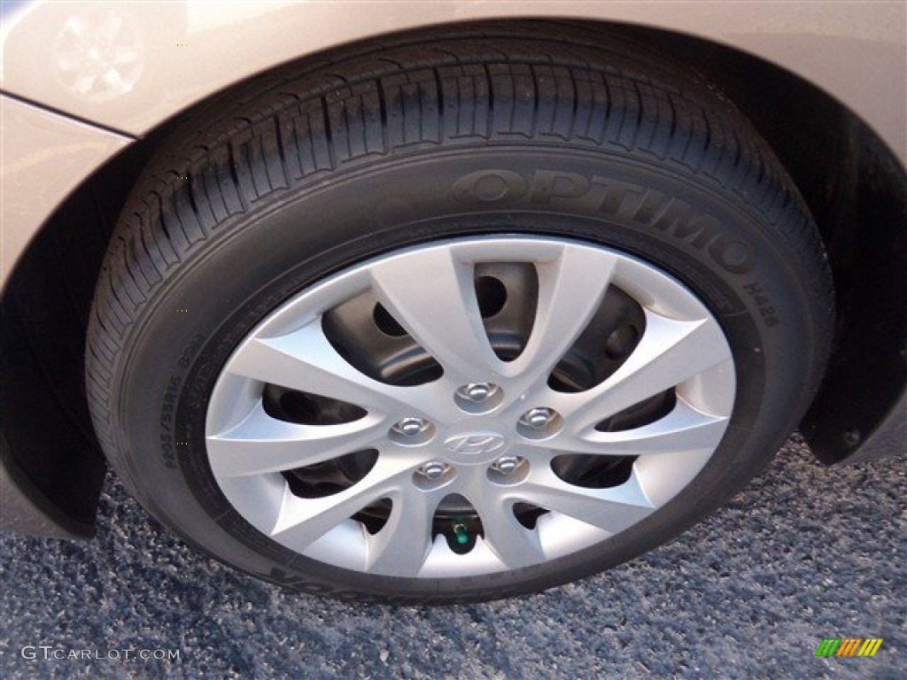 2012 Elantra GLS - Desert Bronze / Beige photo #3