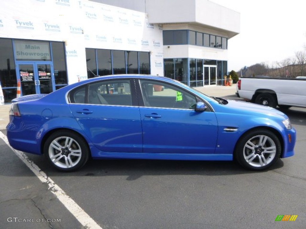 2009 G8 Sedan - Stryker Blue Metallic / Onyx photo #2