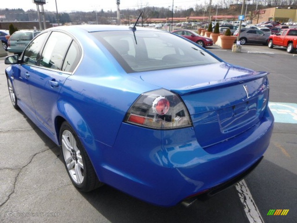 2009 G8 Sedan - Stryker Blue Metallic / Onyx photo #5