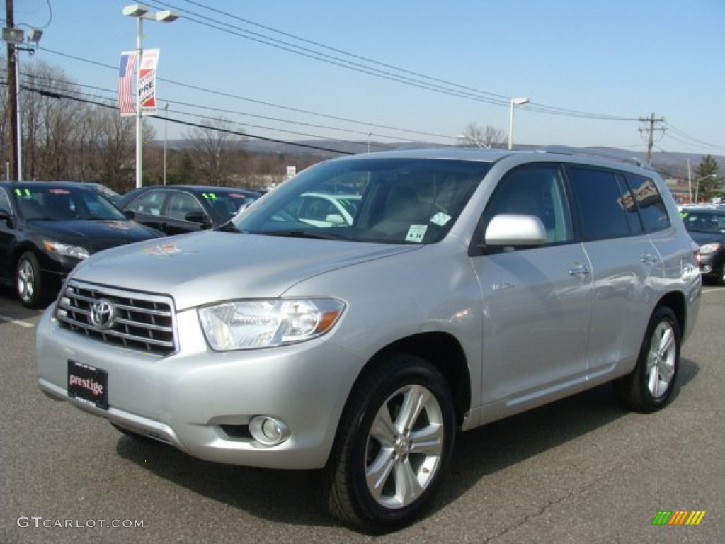 2010 Highlander Limited 4WD - Classic Silver Metallic / Ash photo #3