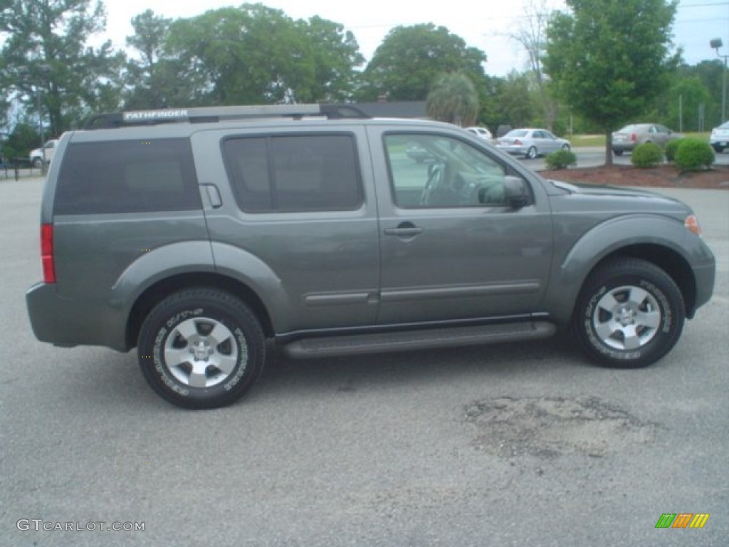 2006 Pathfinder SE 4x4 - Storm Grey Metallic / Desert photo #4
