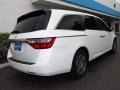 2013 White Diamond Pearl Honda Odyssey EX  photo #3