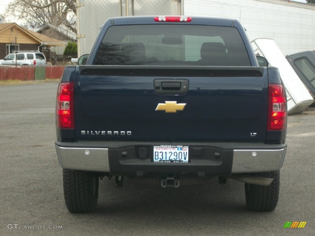 2012 Silverado 1500 LT Crew Cab 4x4 - Blue Topaz Metallic / Ebony photo #3