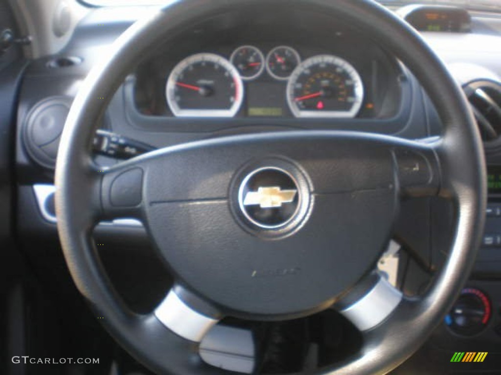 2010 Aveo LT Sedan - Bright Blue / Charcoal photo #7