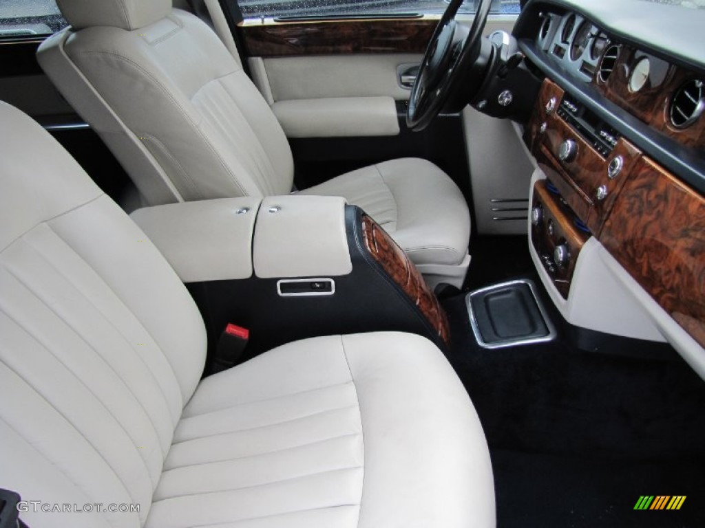 Seashell/Navy Blue Interior 2004 Rolls-Royce Phantom Standard Phantom Model Photo #79391960