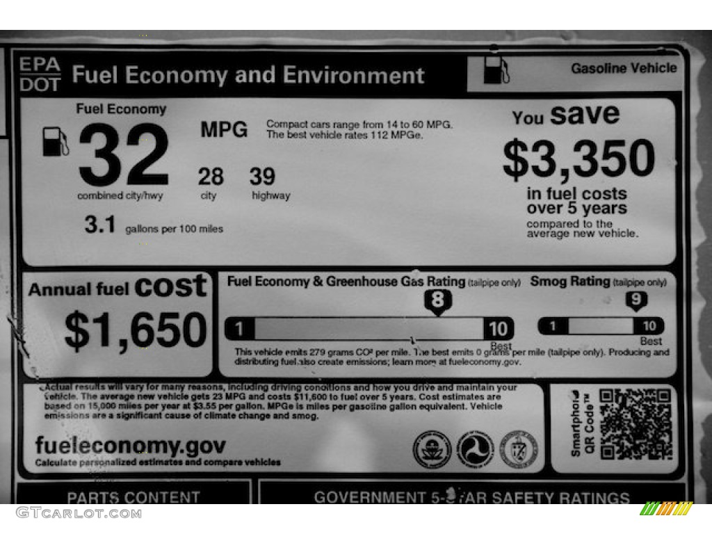 2013 Civic EX-L Sedan - Polished Metal Metallic / Gray photo #19