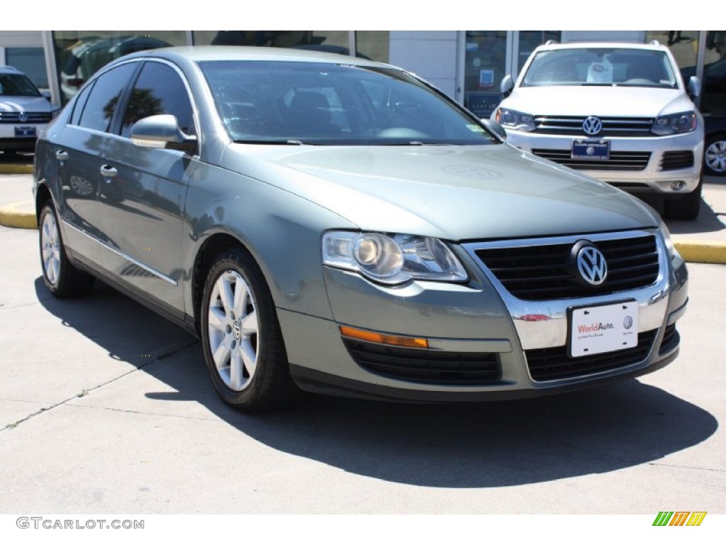 2008 Passat Turbo Sedan - Granite Green / Black photo #1