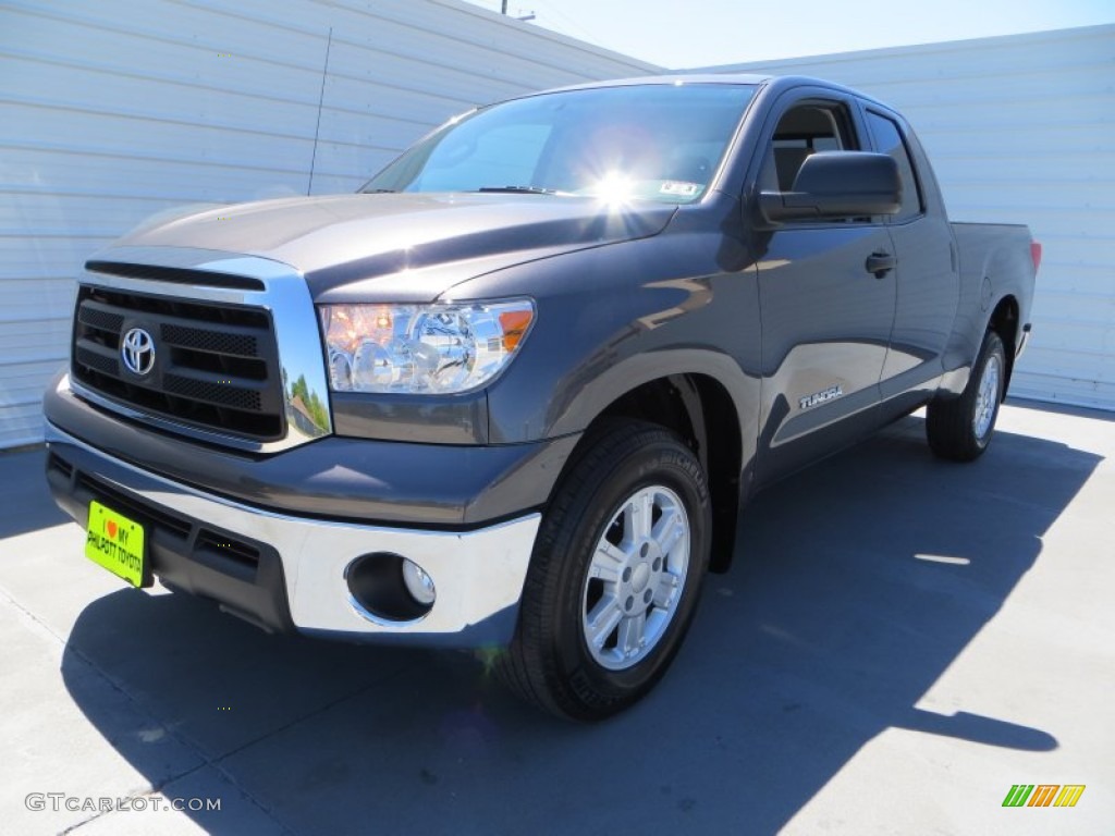 2012 Tundra Double Cab - Magnetic Gray Metallic / Graphite photo #7