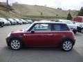 2009 Nightfire Red Metallic Mini Cooper Hardtop  photo #4