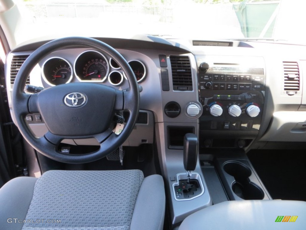 2012 Tundra Double Cab - Magnetic Gray Metallic / Graphite photo #36