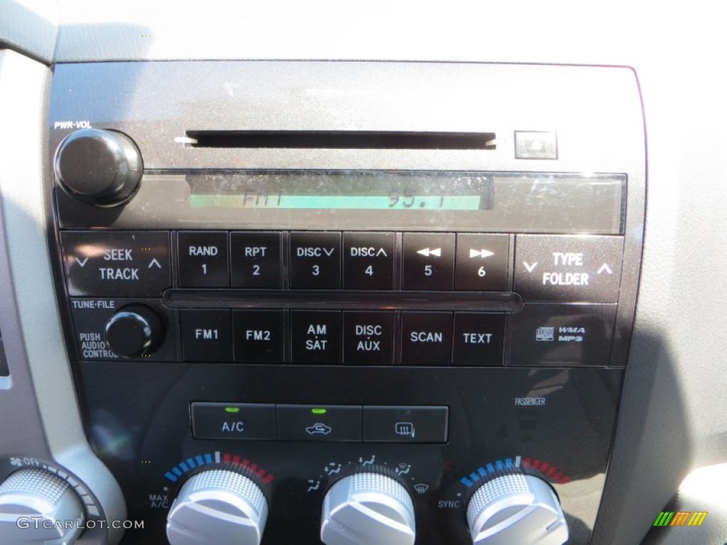 2012 Tundra Double Cab - Magnetic Gray Metallic / Graphite photo #38