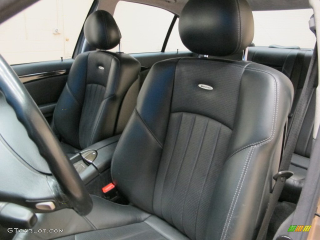 Charcoal Interior 2003 Mercedes-Benz E 55 AMG Sedan Photo #79397196