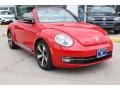 2013 Tornado Red Volkswagen Beetle Turbo Convertible  photo #1