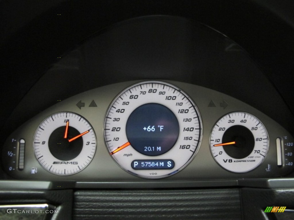 2003 Mercedes-Benz E 55 AMG Sedan Gauges Photos
