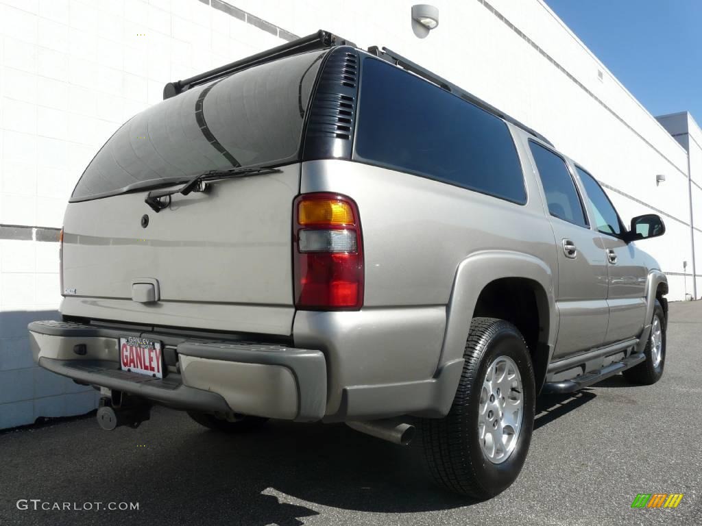 2003 Suburban 1500 Z71 4x4 - Light Pewter Metallic / Gray/Dark Charcoal photo #6
