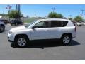 2013 Bright White Jeep Compass Sport  photo #4