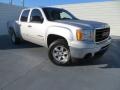 Pure Silver Metallic - Sierra 1500 SLE Crew Cab 4x4 Photo No. 2