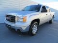 Pure Silver Metallic - Sierra 1500 SLE Crew Cab 4x4 Photo No. 7