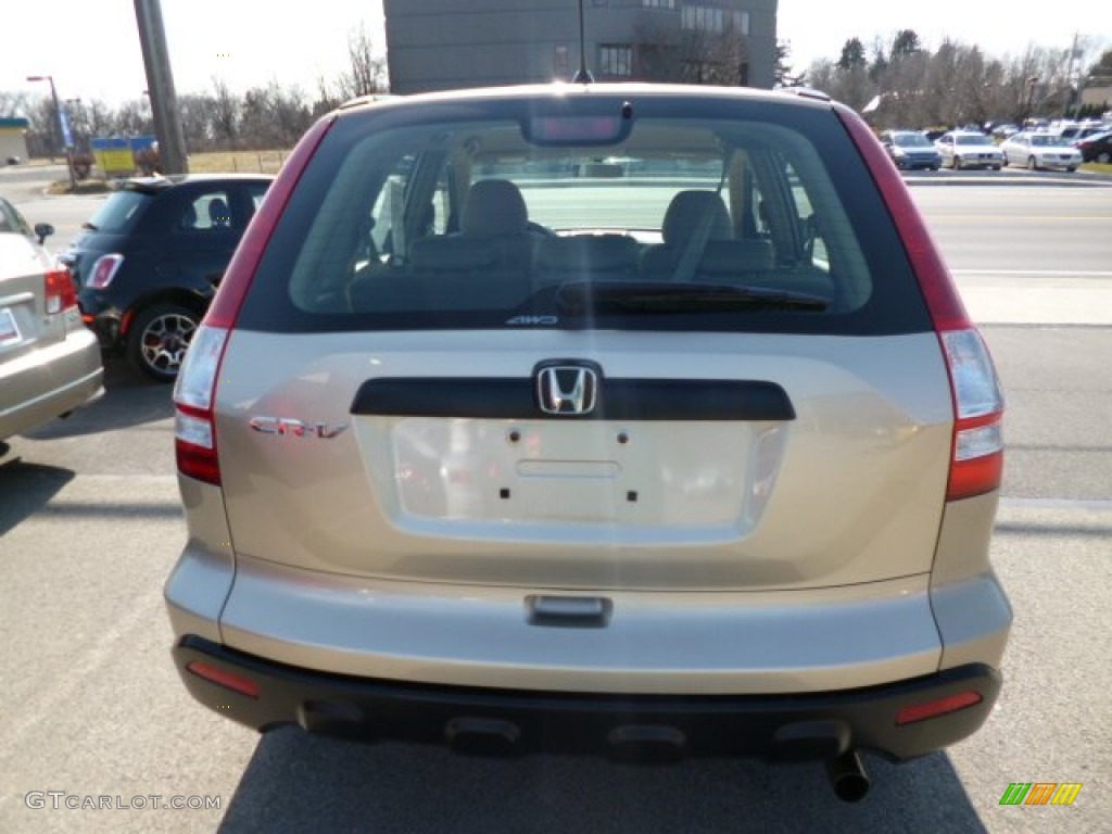 2009 CR-V LX 4WD - Borrego Beige Metallic / Ivory photo #5
