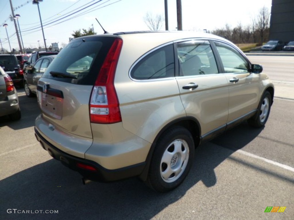 2009 CR-V LX 4WD - Borrego Beige Metallic / Ivory photo #6
