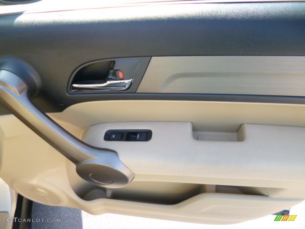 2009 CR-V LX 4WD - Borrego Beige Metallic / Ivory photo #10