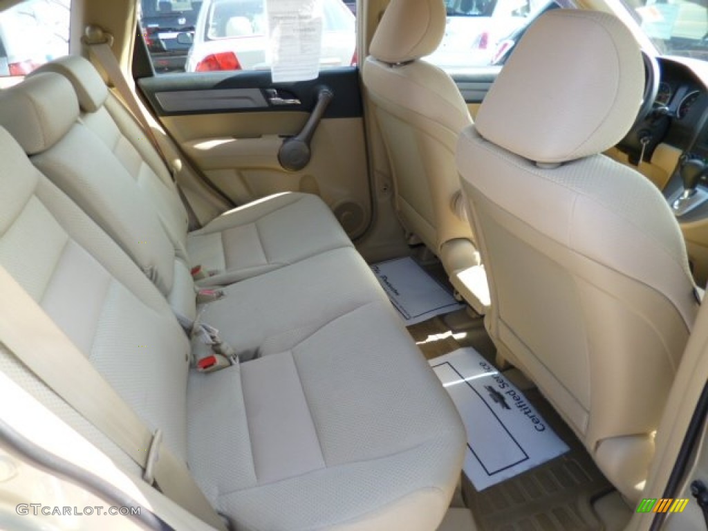 2009 CR-V LX 4WD - Borrego Beige Metallic / Ivory photo #11