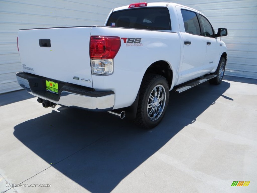 2013 Tundra TSS CrewMax 4x4 - Super White / Graphite photo #5